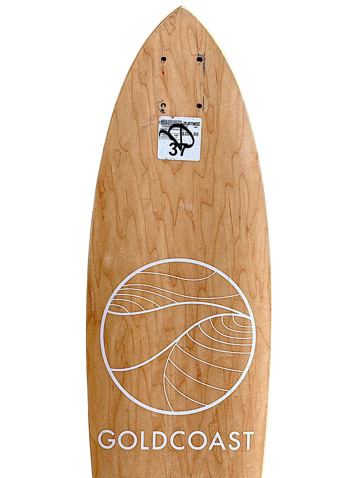 GOLD COAST CLASSIC BLOND PIN 37” GC -Performance Longboard Deck - Color Assorted