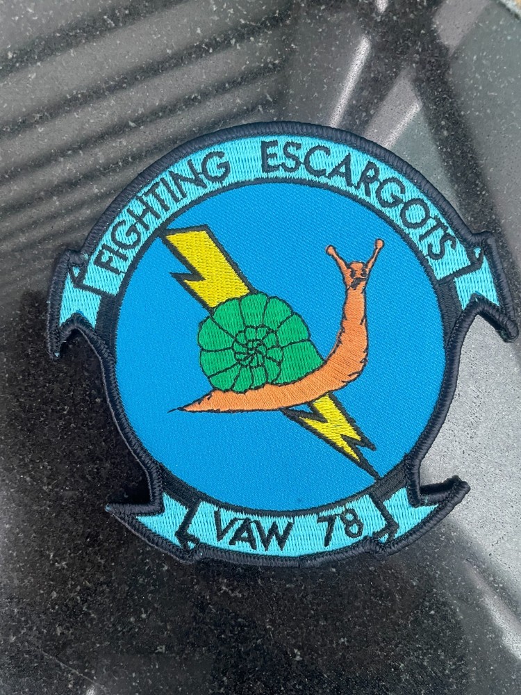 US Navy Fighting Escargots VAW 78 Patch