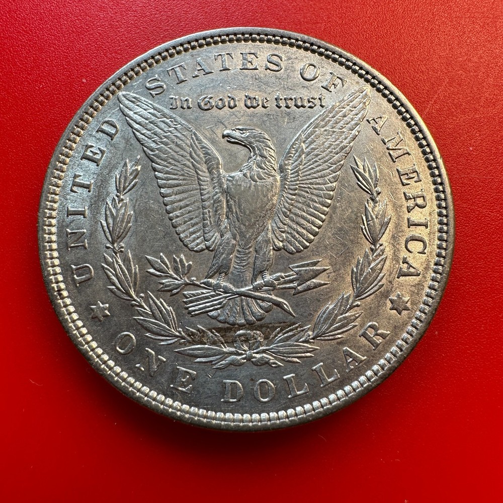 1896 MORGAN DOLLAR AUTHENTIC SILVER COIN