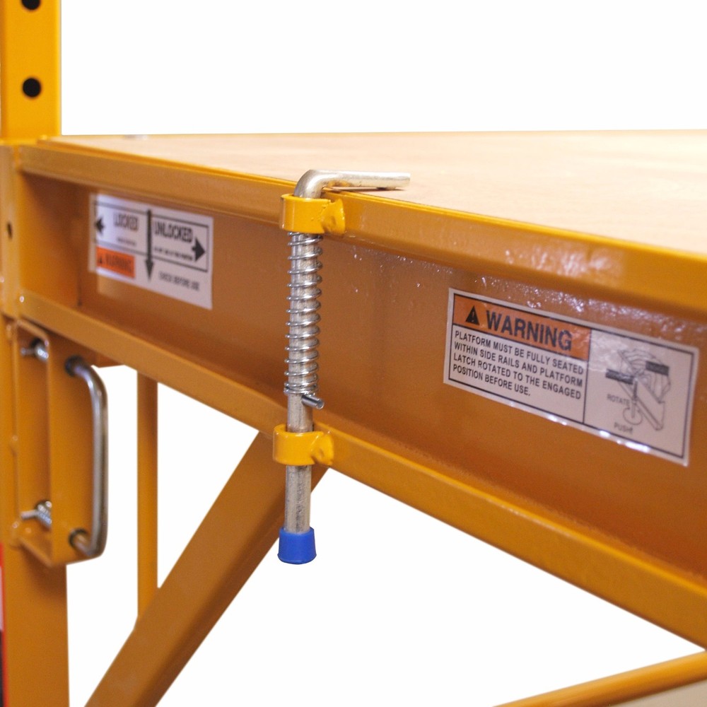 18' Rolling Scaffold Tower • Baker Scaffold • Scaffold Wheel • 3sets & Guardrail