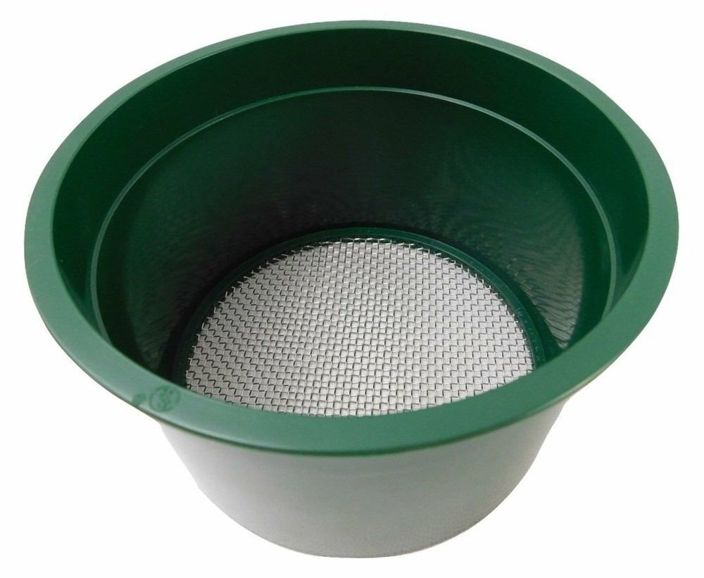 5" Classifying Screens 10 & 30 MESH - 1/30" & 1/10" STACKABLE Earth Sand Sifters
