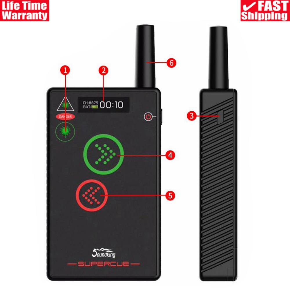 SUPERCUE PPT Presenter Remote Control Receiver +Transmitter for PPT Presentation