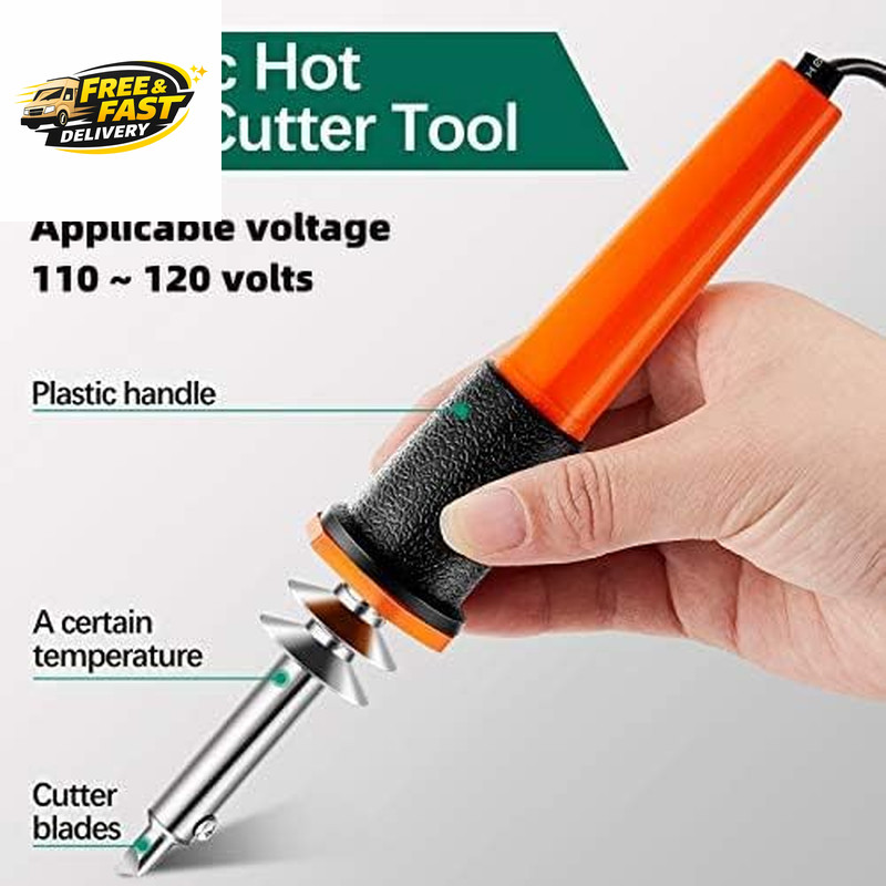 22 Pieces Electric Hot Cutter Tool Kit Include Heated Plastic