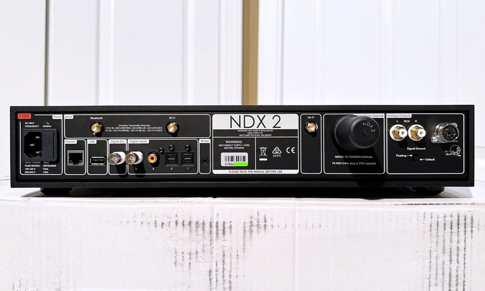 NAIM NDX 2 AUDIOPHILE NETWORK INTERNET MUSIC PLAYER STREAMER & DAC (NDX2)