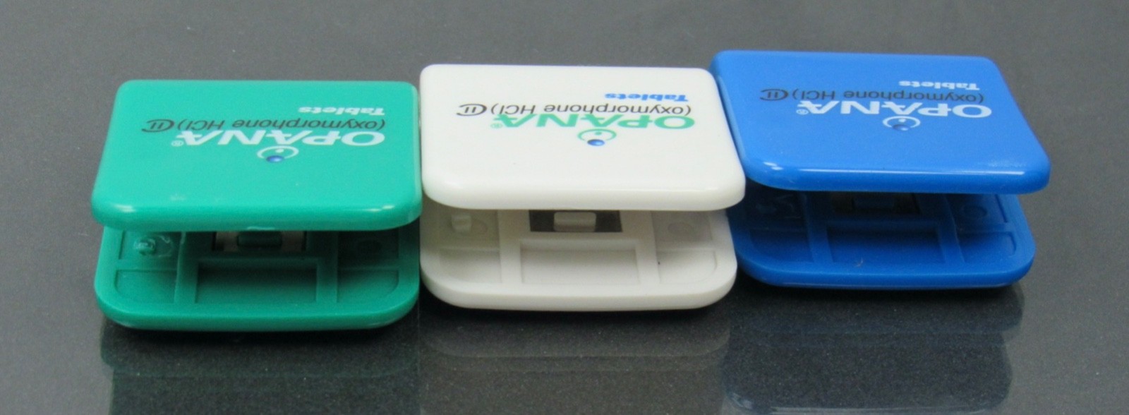 OPANA Oxymorphone CII MAGNET CLIP Set Drug Rep Pharmaceutical Promo Lot of 3