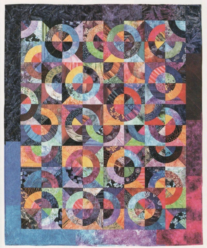 Wheels Of Whimsy Quilt Pattern Pieced MP