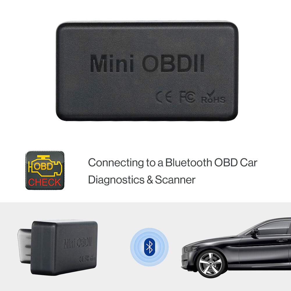 ATOTO Bluetooth OBD2 Code Reader For Android Torque Super Diagnostic New