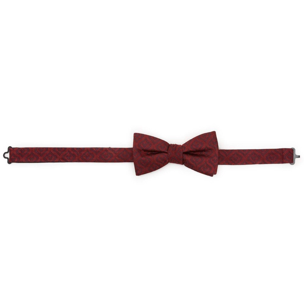 Disney Mickey Mouse Holiday Maroon Bow Tie