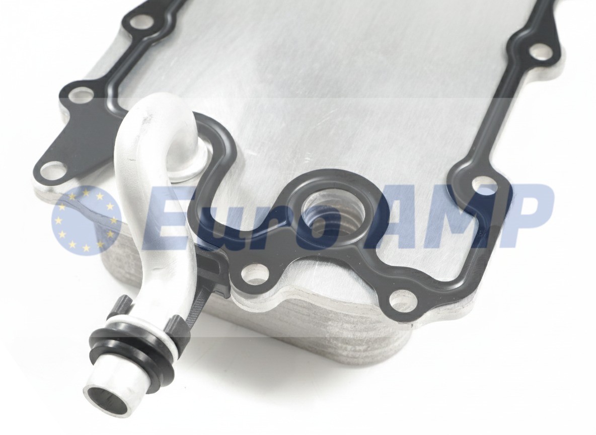 10-13 Land Rover LR4 Range Rover Engine Oil Cooler 5.0 V8 NA LR010754 LR010770