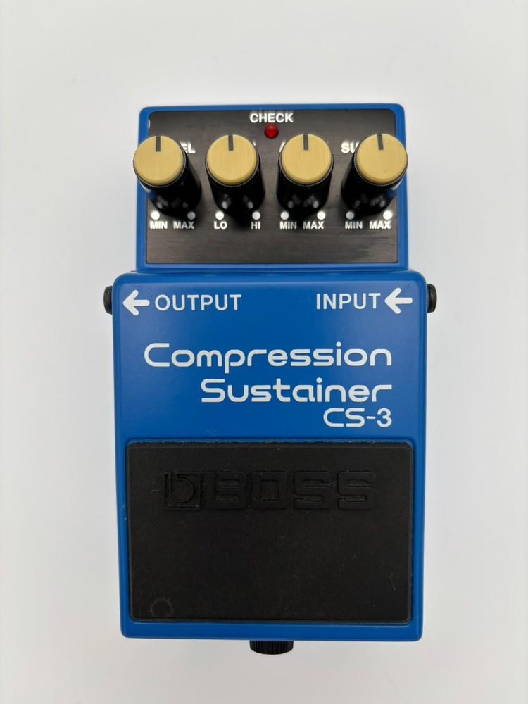 Boss CS-3 Compressor Guitar Effect Pedal Used