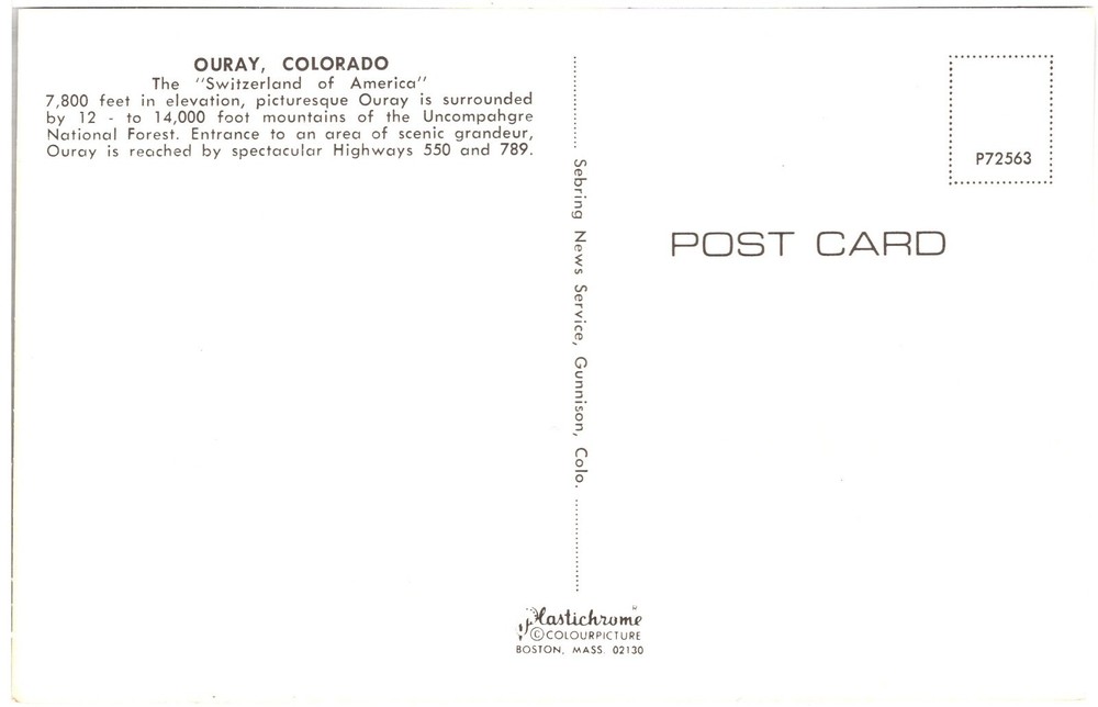 OURAY, COLORADO - PC2738