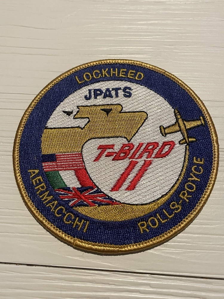Lockheed JPATS Team Patch T-Bird II Joint Primary Aircraft Training System