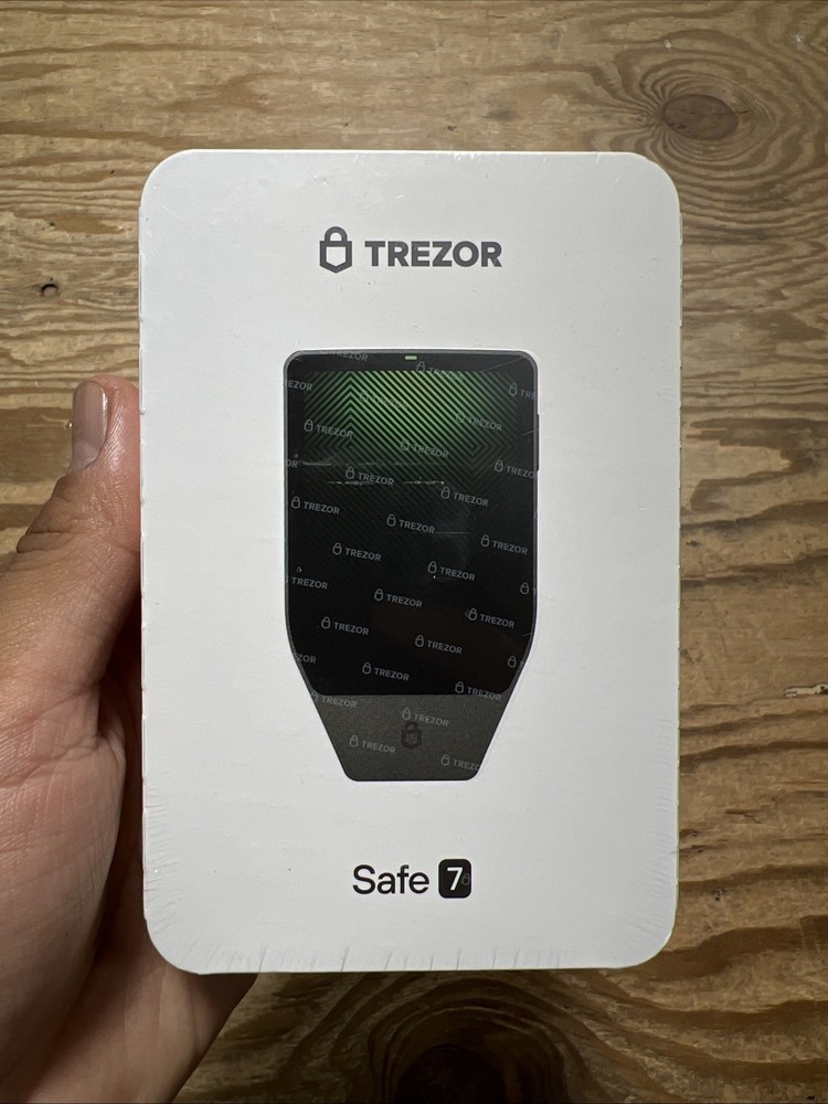 Safe 7 - Crypto Hardware Wallet with Bluetooth, Color Touchscreen, Transparent S