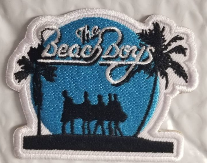 The Beach Boys Embroidered Patch approx 2.75x3.5"