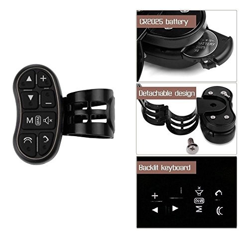 Universal Car DVD GPS Player Wireless Remote Controller, Steering Wheel Remote