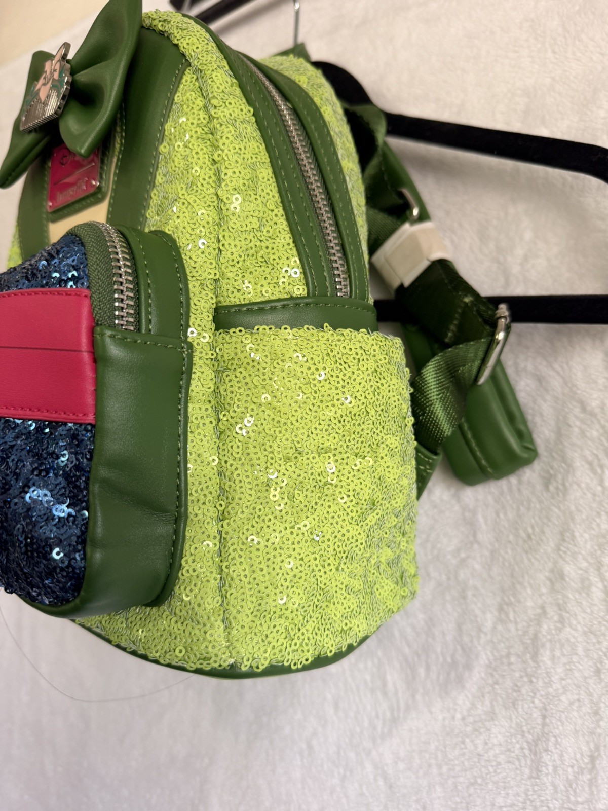 NEW EXCLUSIVE DROP: Loungefly Disney Princess Mulan Sequin Mini Backpack