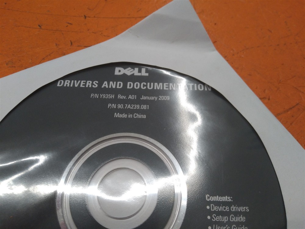 ⭐️⭐️⭐️⭐️⭐️Software CD Disc Dell Drivers And Documentation 1708FP-BLK Flat Panel