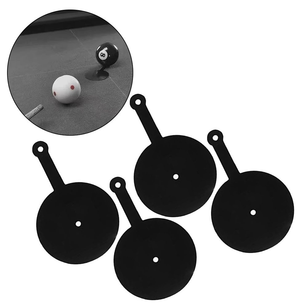 4 Piece Billiard Aim Training Pad Set for Enhanced Gameplay Techniques