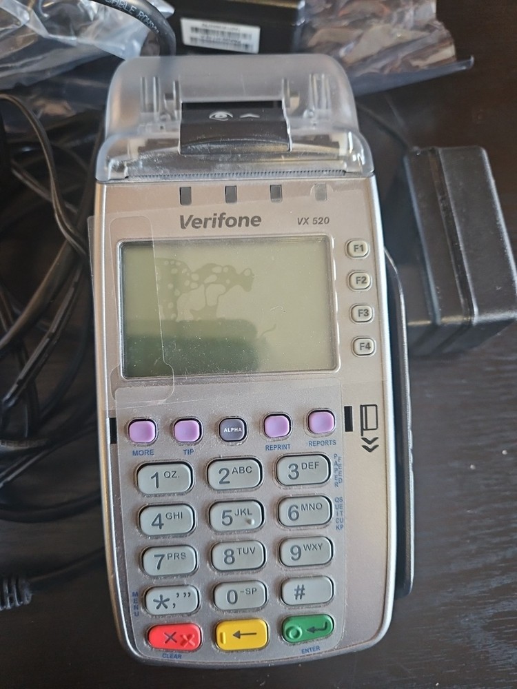 Verifone VX520 VX 520 Credit Card Machine Terminal Reader