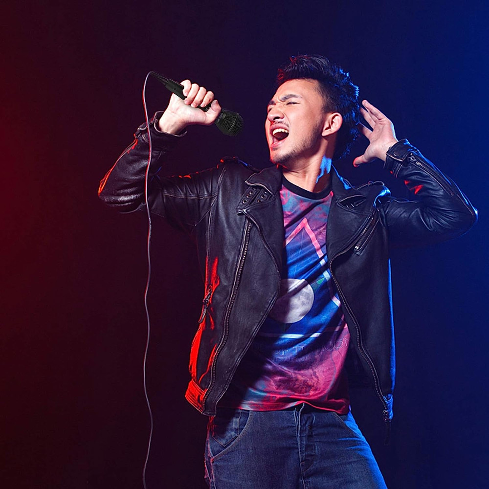 Wired Karaoke Microphone, Handheld for Singing, with 2.5M Cable, Vocal Dynamic M