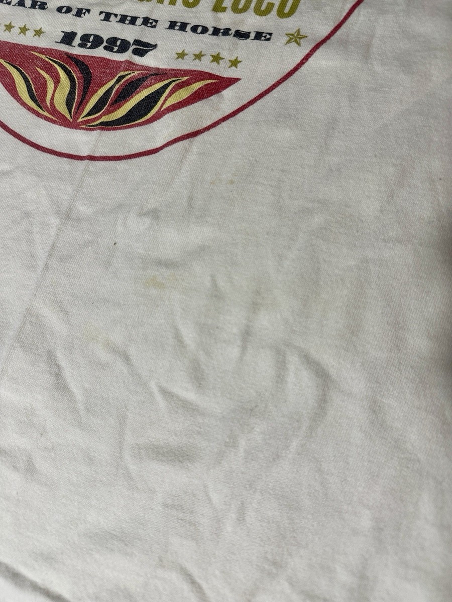 Vintage 1997 Neil Young And Crazy Horse Concert Medium T-Shirt Year Of The Horse