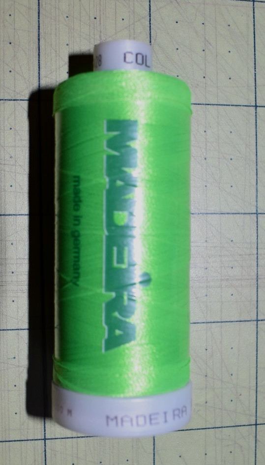 MADEIRA POLYESTER NEON # 40 1000M NEW SEALED SPOOL