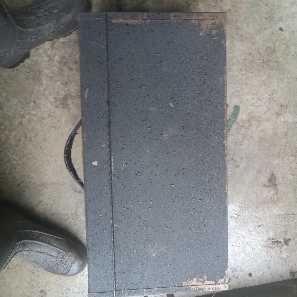 Craftsman Vintage Tool Box - with key
