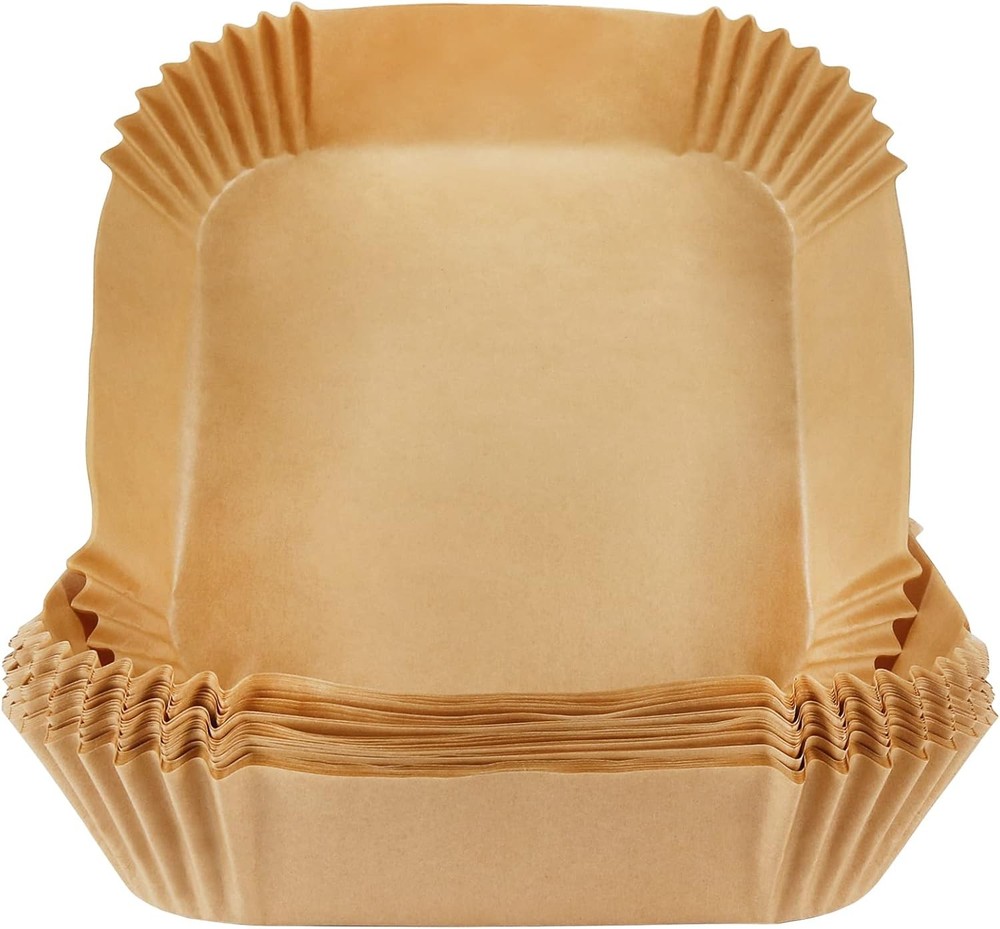 Parchment Paper, Square Liners for Baking Roasting Microwave, 8