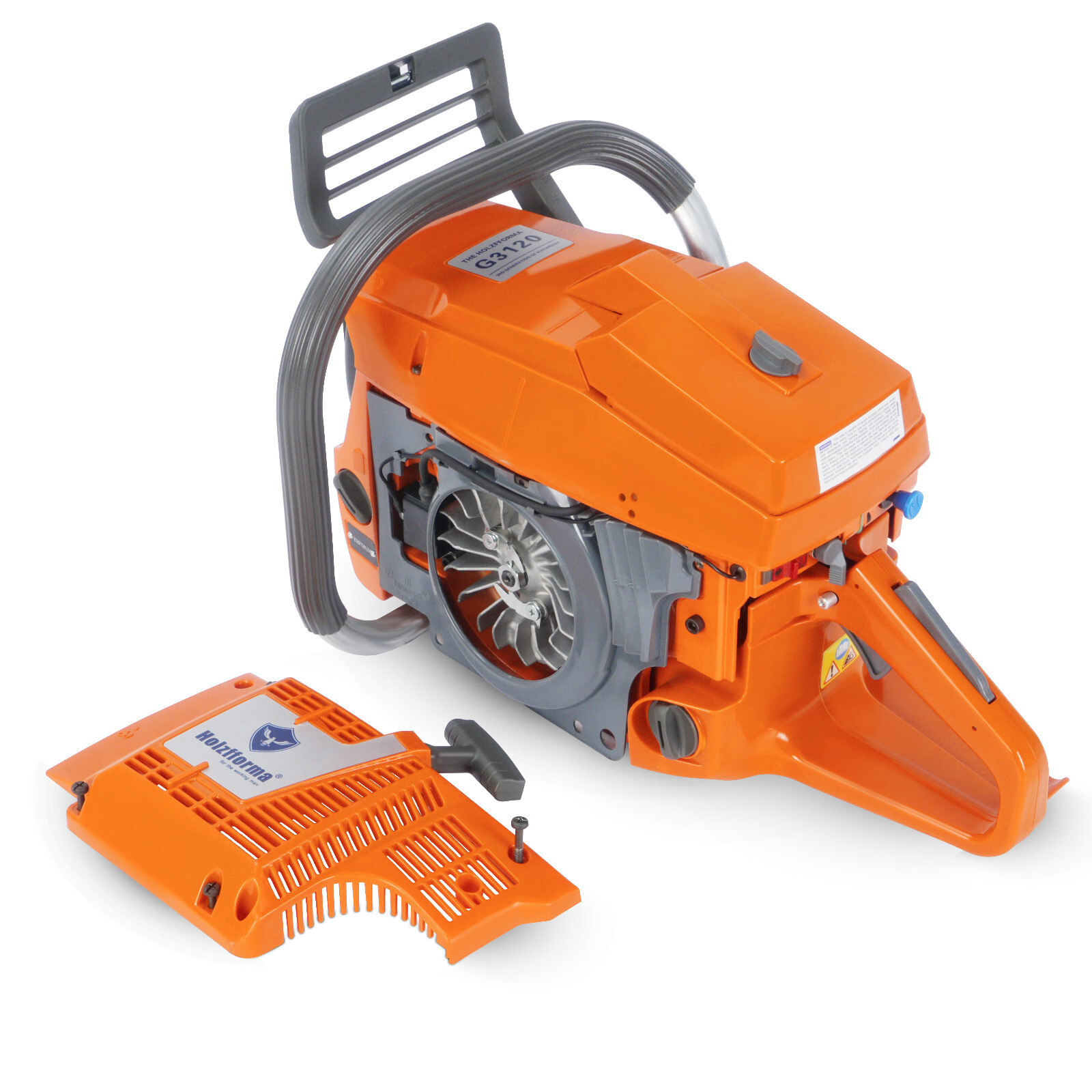 Holzfforma Orange 119cc G3120 Gasoline Power Head Chainsaw Without Bar & Chain