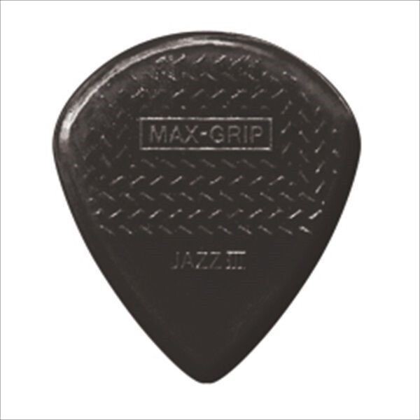 Dunlop Guitar Picks Nylon Max-Grip Jazz III 24 Picks 471R3S