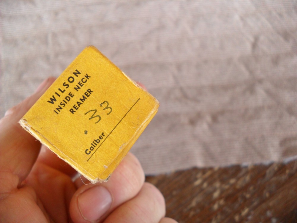 WILSON Inside Neck Reamer .32 cal. ( NOS )