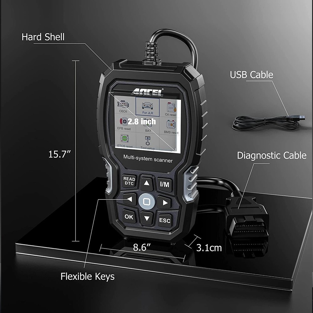 ANCEL LD700 For Land Rover & Jaguar OBD2 Code Reader Scanner Diagnostic Tool TPS