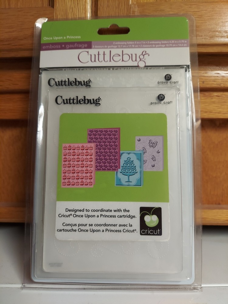 Cuttlebug Embossing Folder (4) Once Upon a Princess # 2000418 New NIP NOS