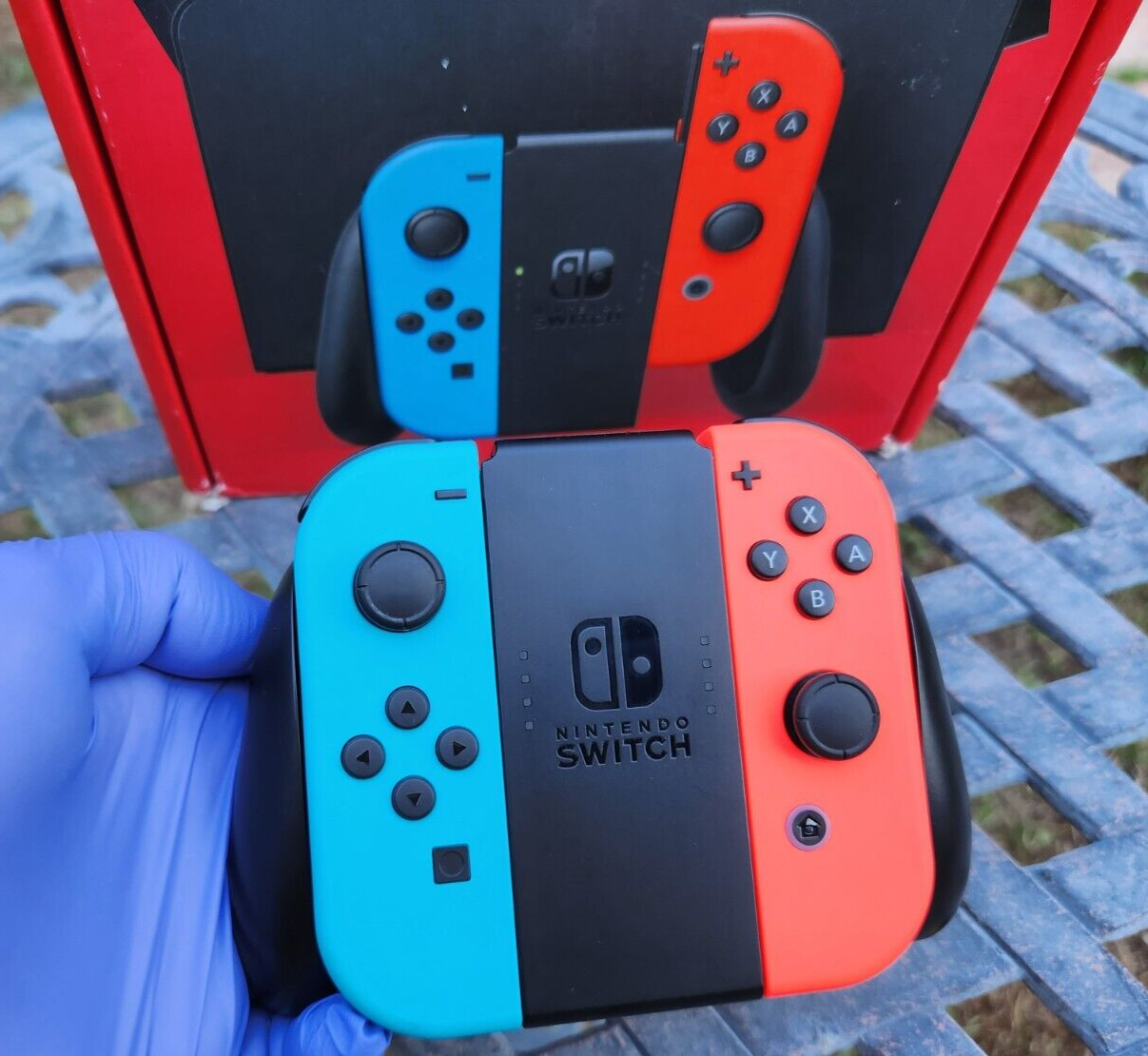 🔥NEW OLED Joy-Con's Straps Controller Grip ONLY Red Blue Nintendo Switch JoyCon