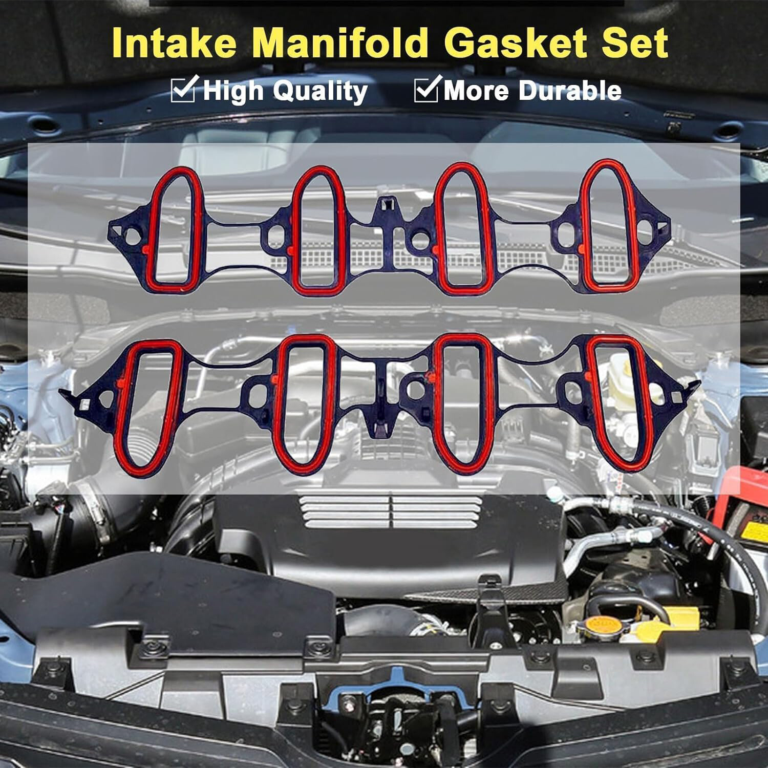 For Fel-Pro Intake Manifold Gasket Set For Chevrolet LS 5.3L 4.8L 6.0L 6.2 NEW