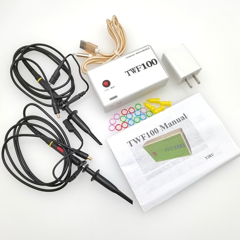 2CH USB Digital Oscilloscope PC Mini Bluetooth Support For Android Mobile PAD