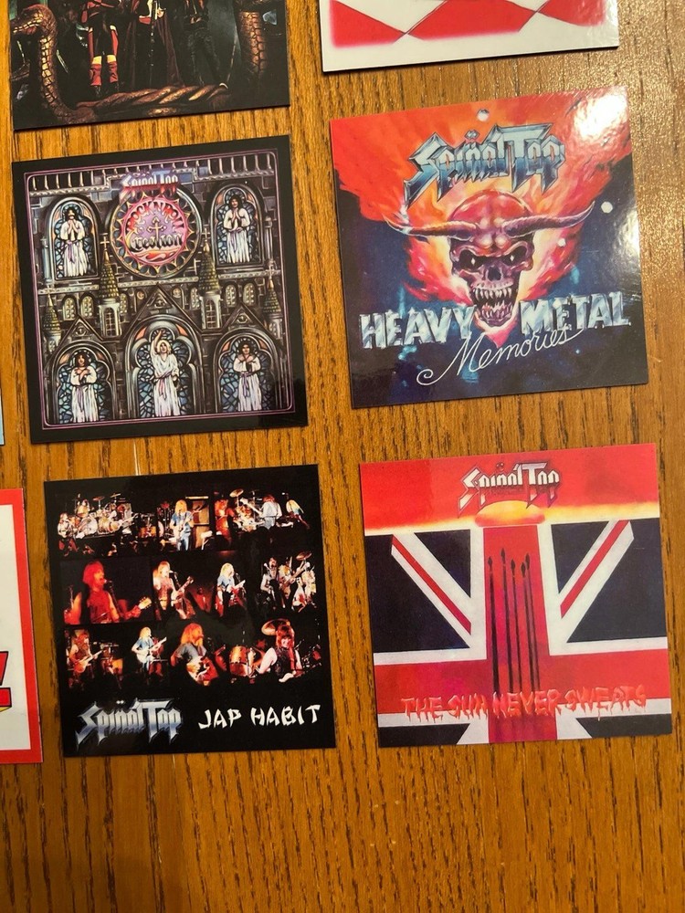 Spinal Tap fridge magnets