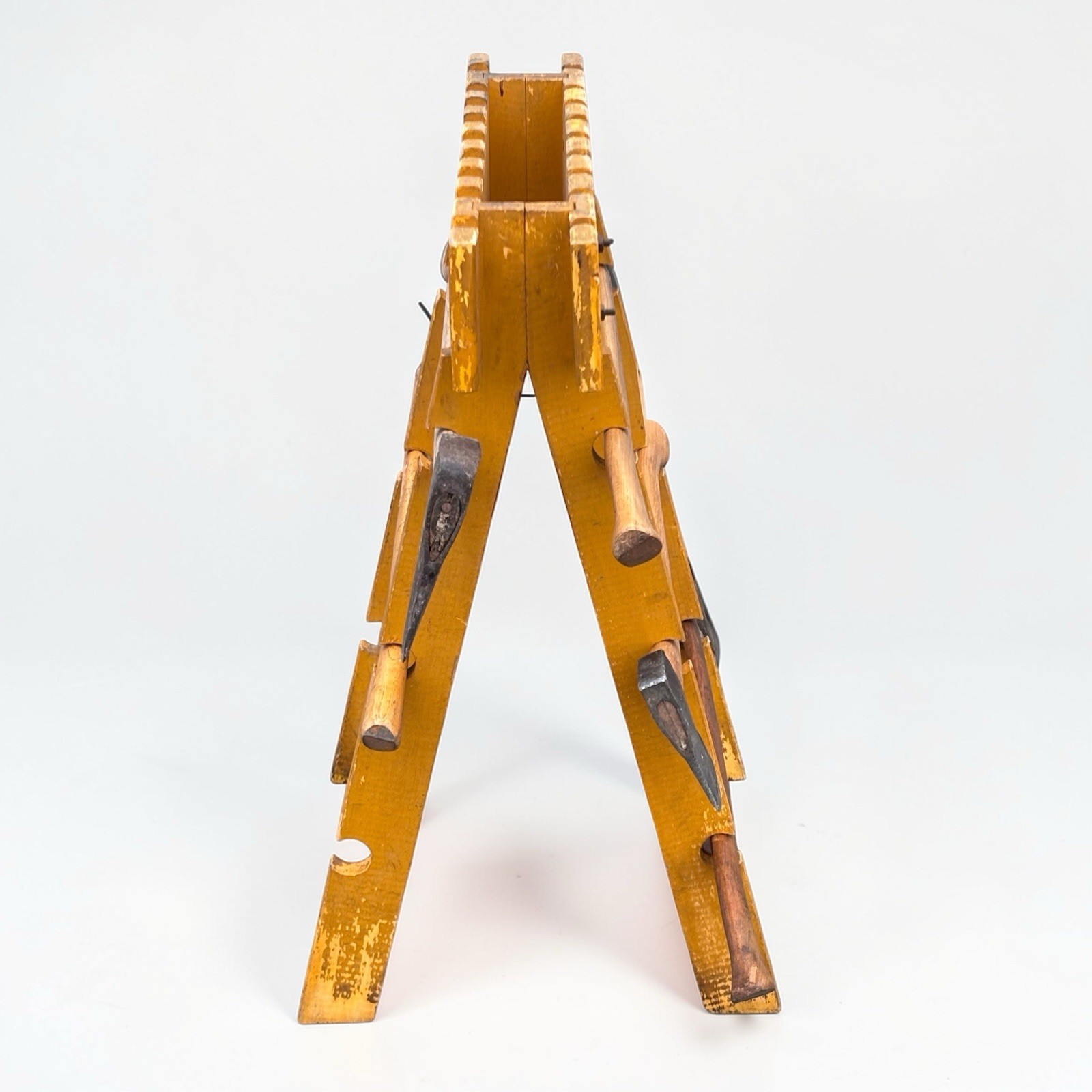 Vintage Plumb Axe Hardware Store Display Advertising Sign Hatchet Ax Lumberjack