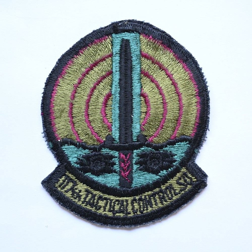 USAF 107th Tactical Control Squadron Patch 2.75 x 3.5 inch