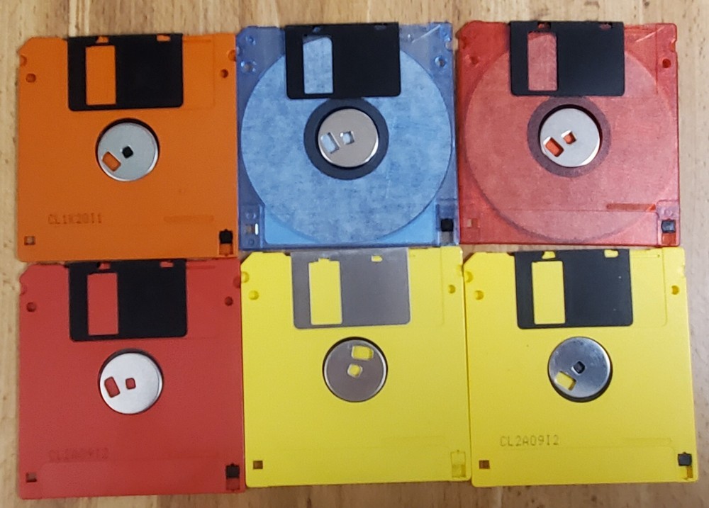 ALS Computermate Floppy Disk Organizer Holder Case Holds 50 Has 34