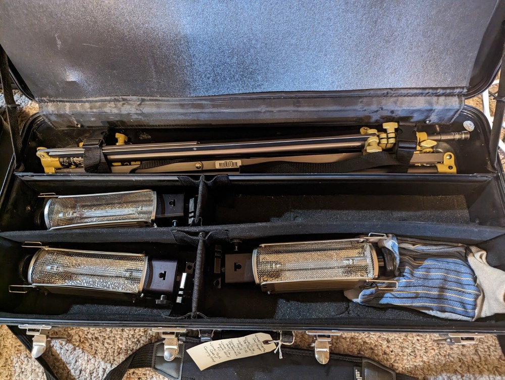 WOW...Lowell /Smith Victor Master Lighting Set