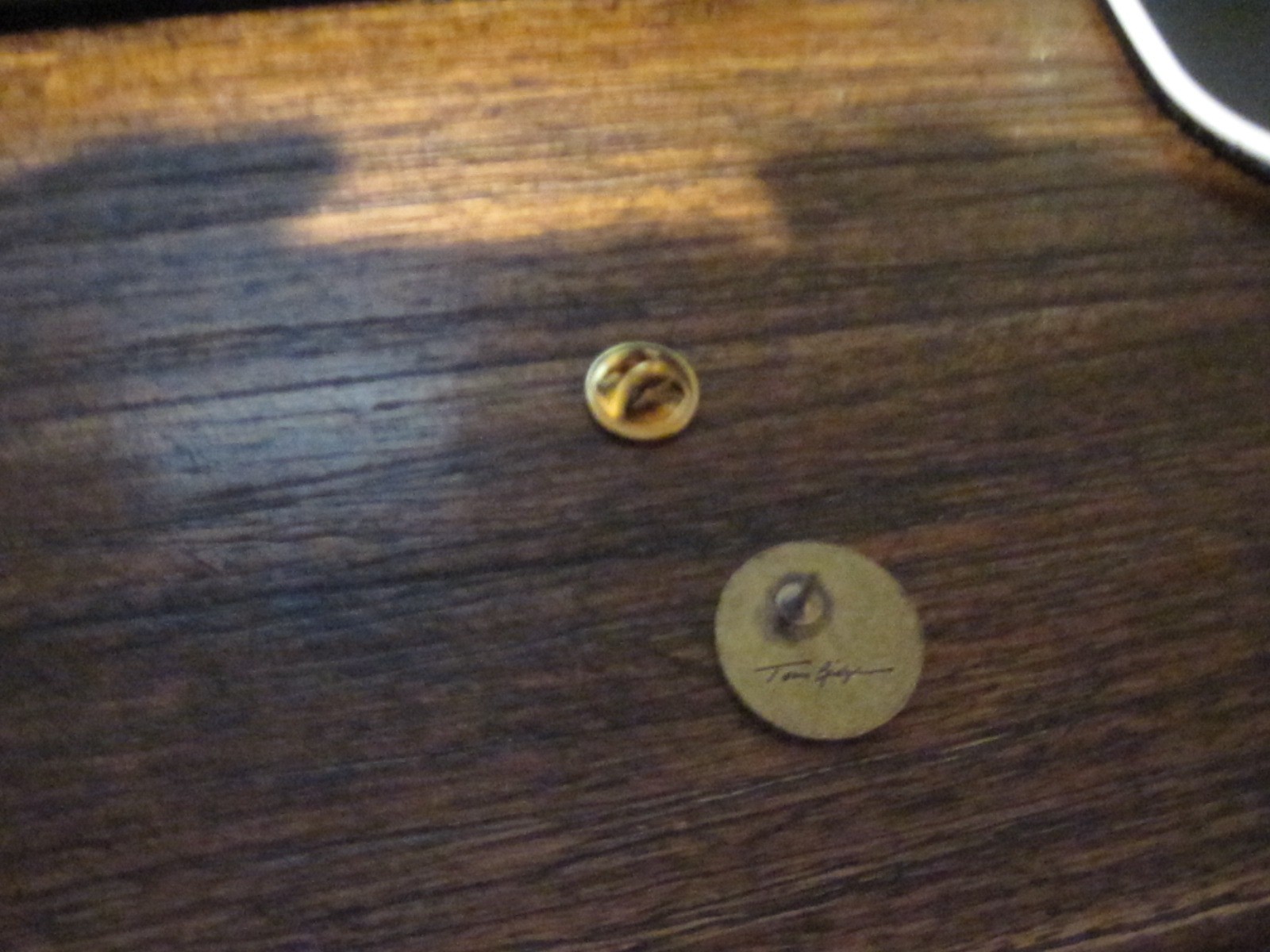 U.S. Department of Homeland Security SIGNED TOM RIDGE LAPEL PINS (LOT OF TEN)