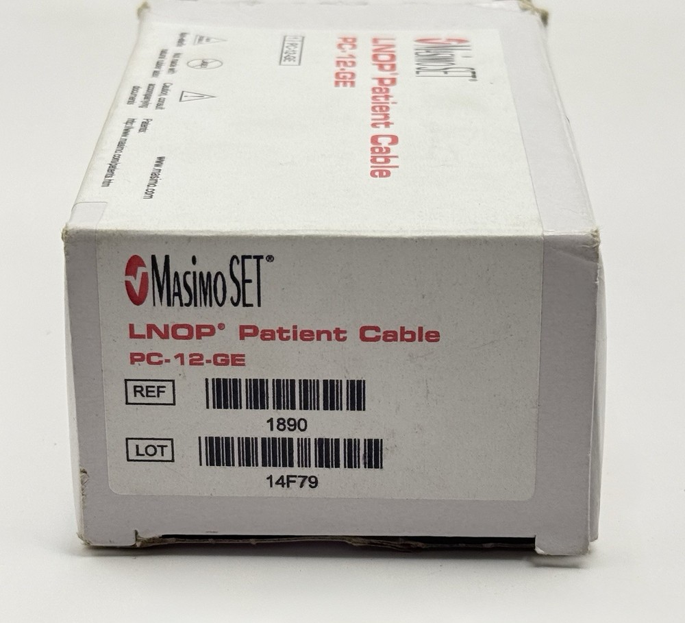 Masimo LNOP Patient Cable PC-12-GE, REF: 1890
