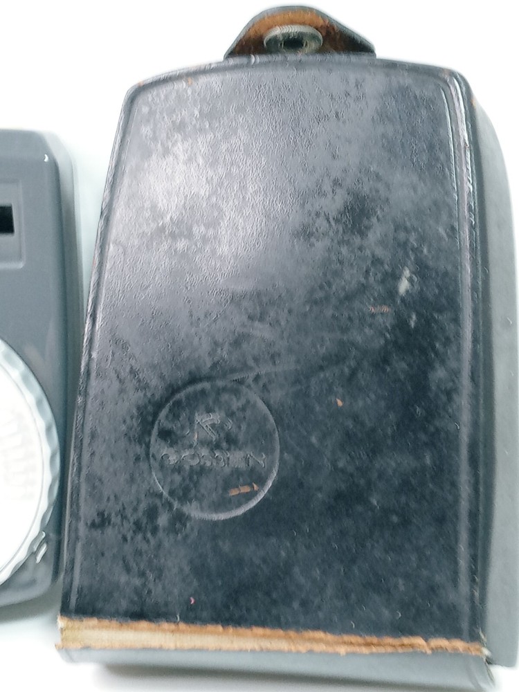 Gossen Polysix Electronic Light Exposure Meter & Case West Germany Working