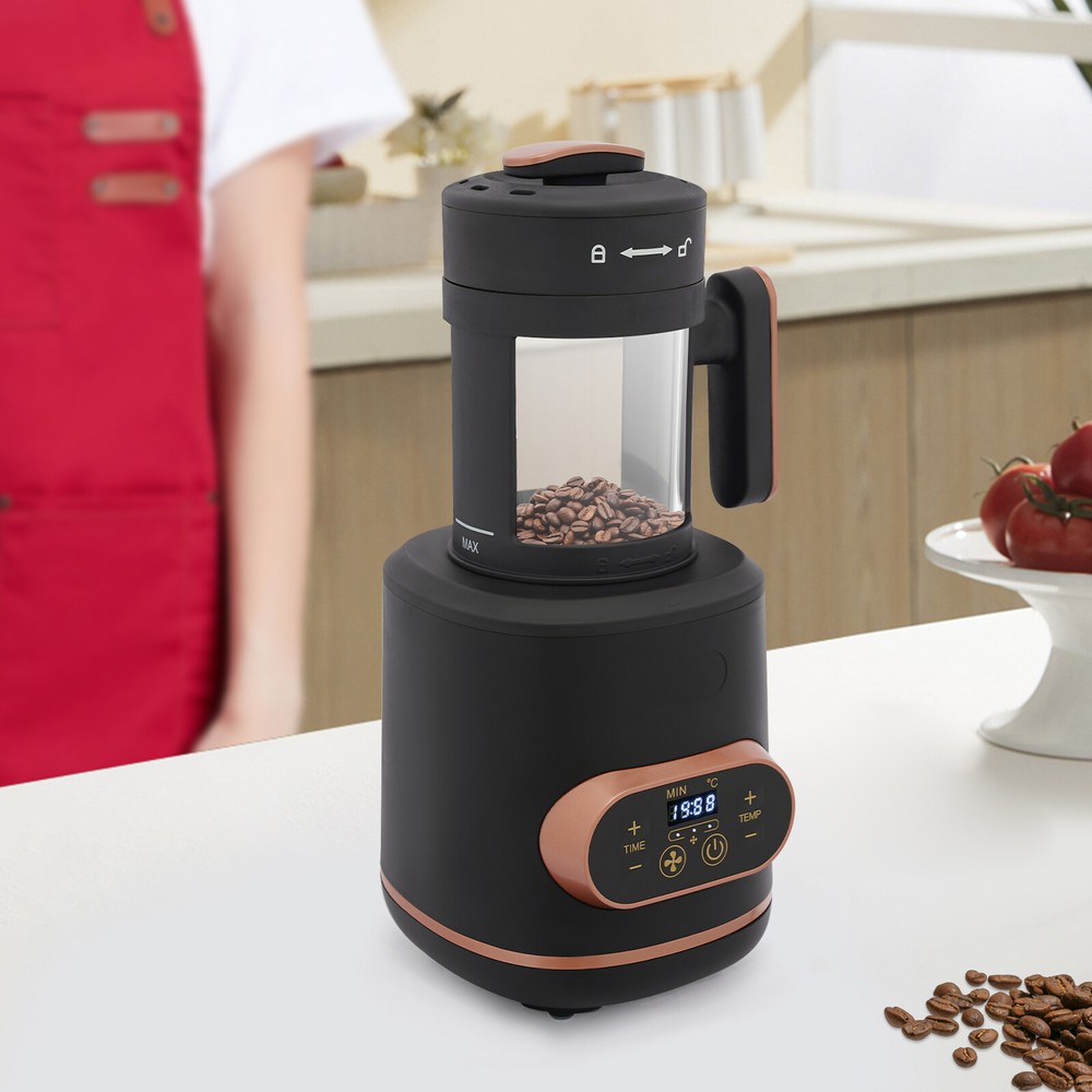 Electric Coffee Roaster Machine with Smart Control for Home Brewing