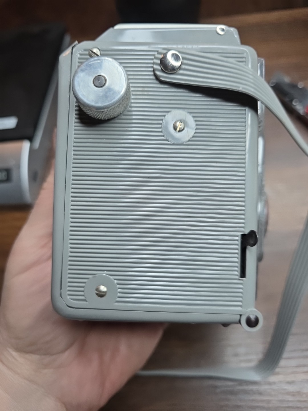 Vintage 1940’s Spartus Box Camera Six Twenty Bakelite Original Strap UNTESTED