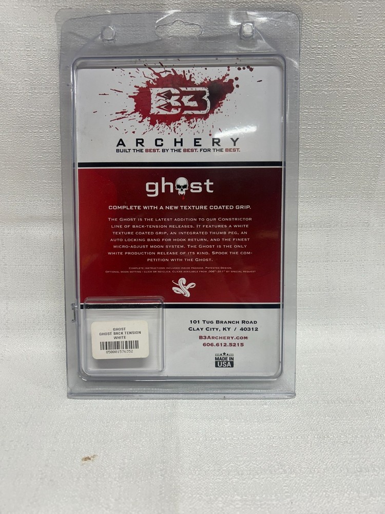 B3 Archery Ghost Back Tension Release