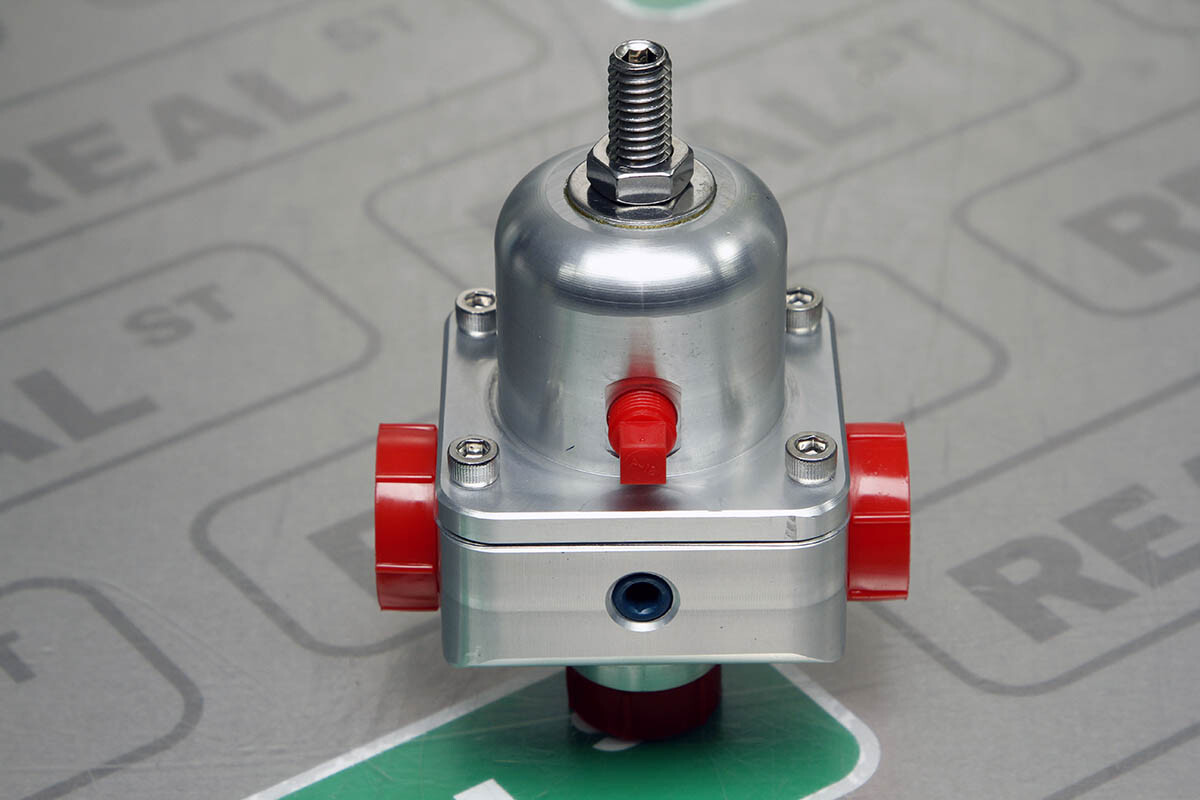 Weldon Teflon Diaphragm Bypass Fuel Regulator 120psi 30-110psi 10AN In 8AN Out