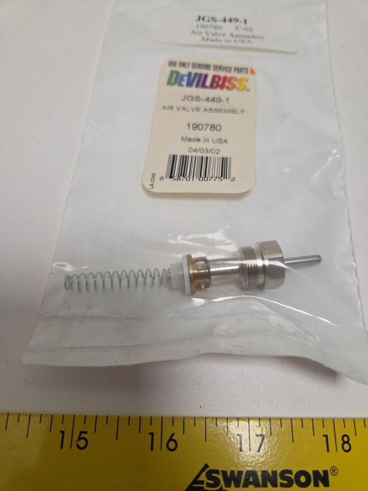 DeVILBISS JGS-449-1 Air Valve Assembly