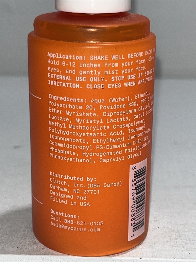 Carpe Instant Matte Setting Spray 2.7oz, New Missing Caps